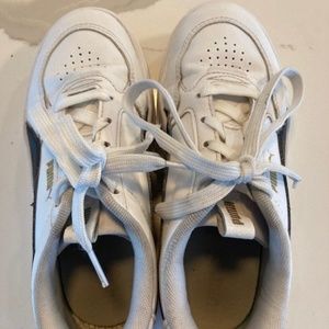 Puma Kids Caven Court Shoes Size 2 (Young Child)